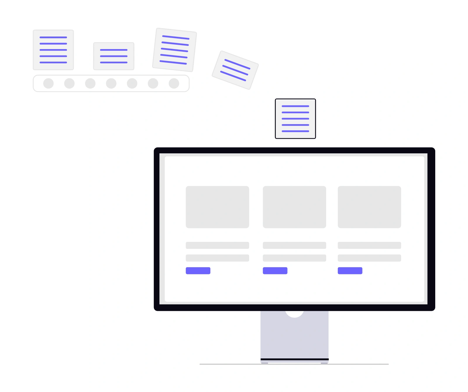 Graphic showing universal file support for video, audio, images, and documents on My Smart Converter.